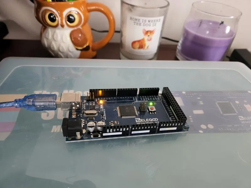 MEGA 2560 with built in LED on